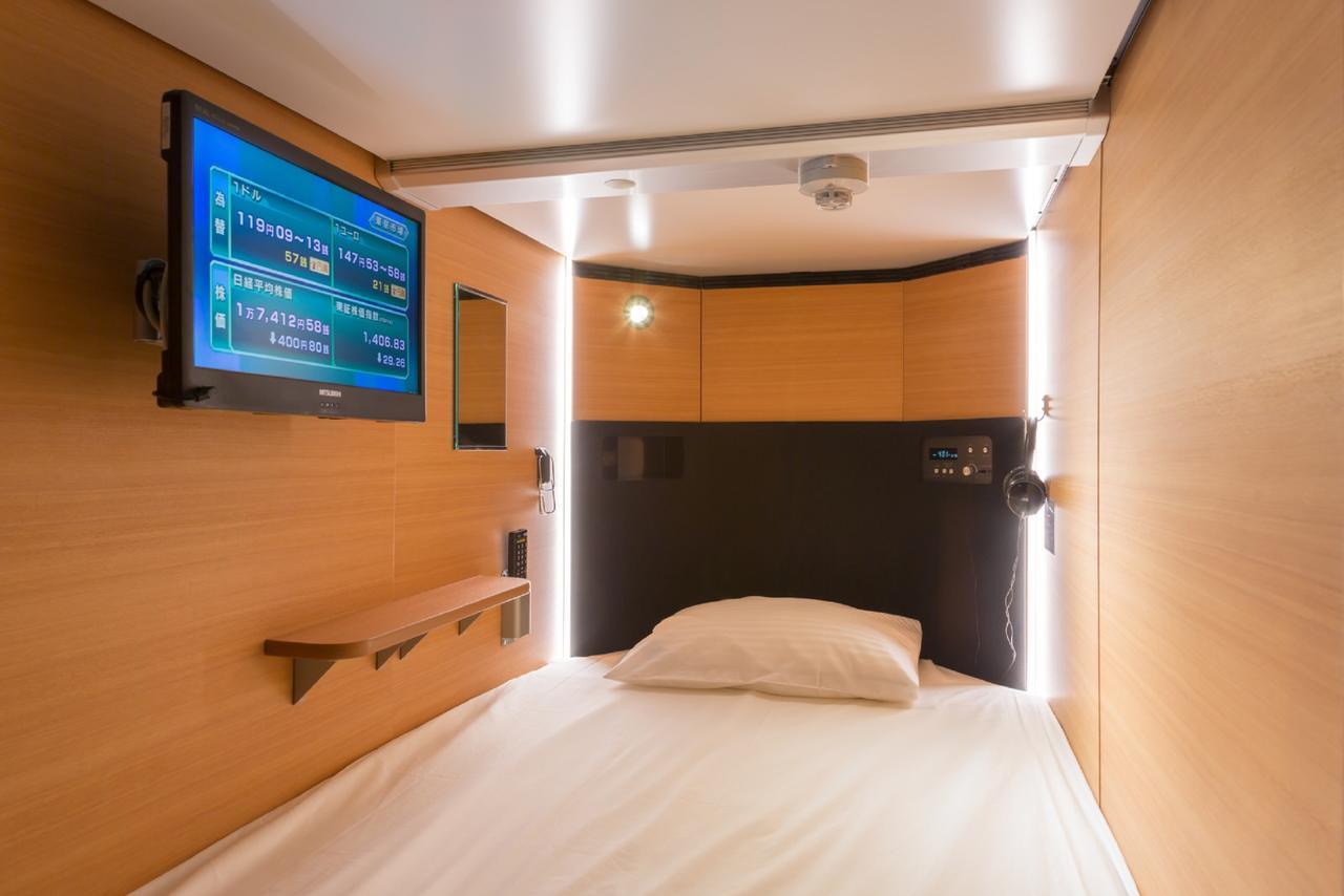 Sauna & Capsule Hotel Rumor Plaza Kjóto Exteriér fotografie