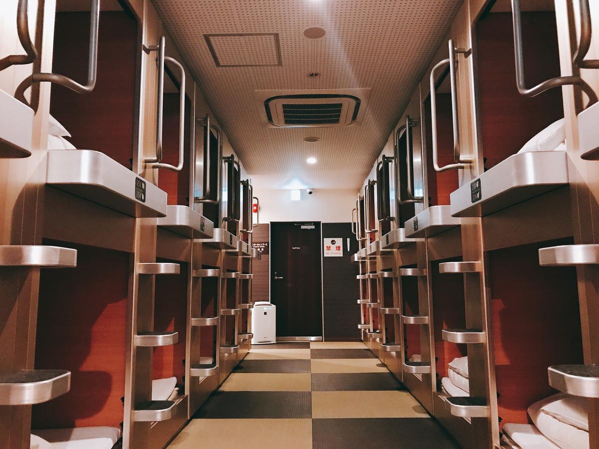 Sauna & Capsule Hotel Rumor Plaza Kjóto Exteriér fotografie